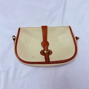 Vintage Dooney & Bourne Cream Tan Bag no strap